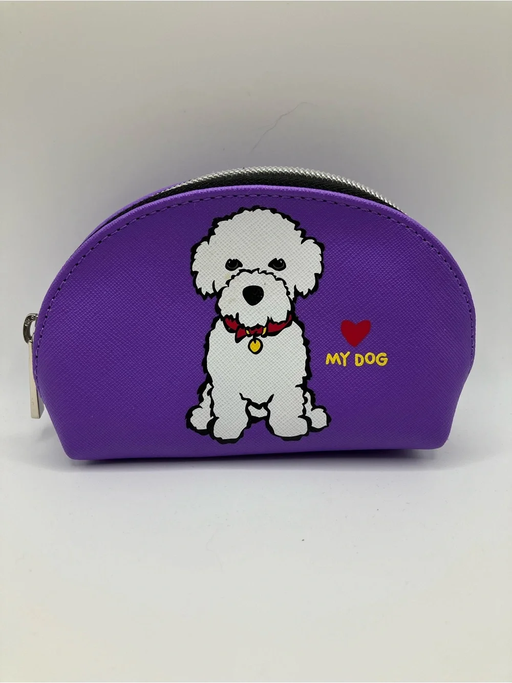 Marc Tetro Bichon Frise Small Cosmetic Case